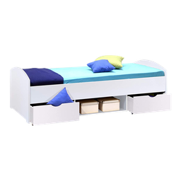Nemo bed with 2 drawers
