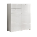 [36957132] Spice cabinet with drawers (White gloss)