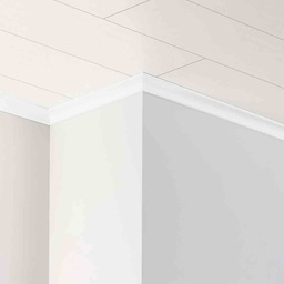 [1255170] White high gloss Decor ceiling profile HKL