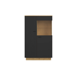 [S617-REG1D1W/150-DWF/CA-BC-KPL01] Zenda glass door cabinet